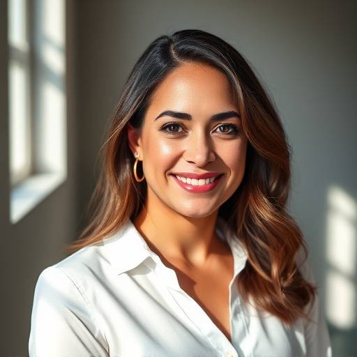 Foto de Maria Santos, Designer de Produto da ArtMóveis Brasil